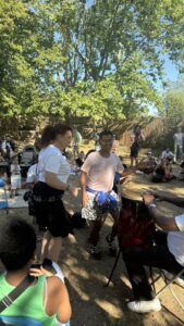 Un moment de danse et de musique au festival Soïo Mundo, le 4 juillet 2026