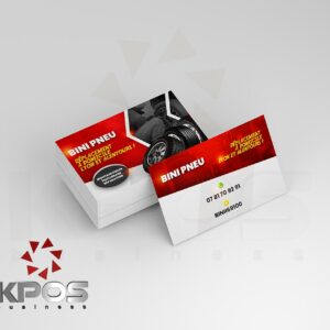 250 cartes de visite + conception graphique